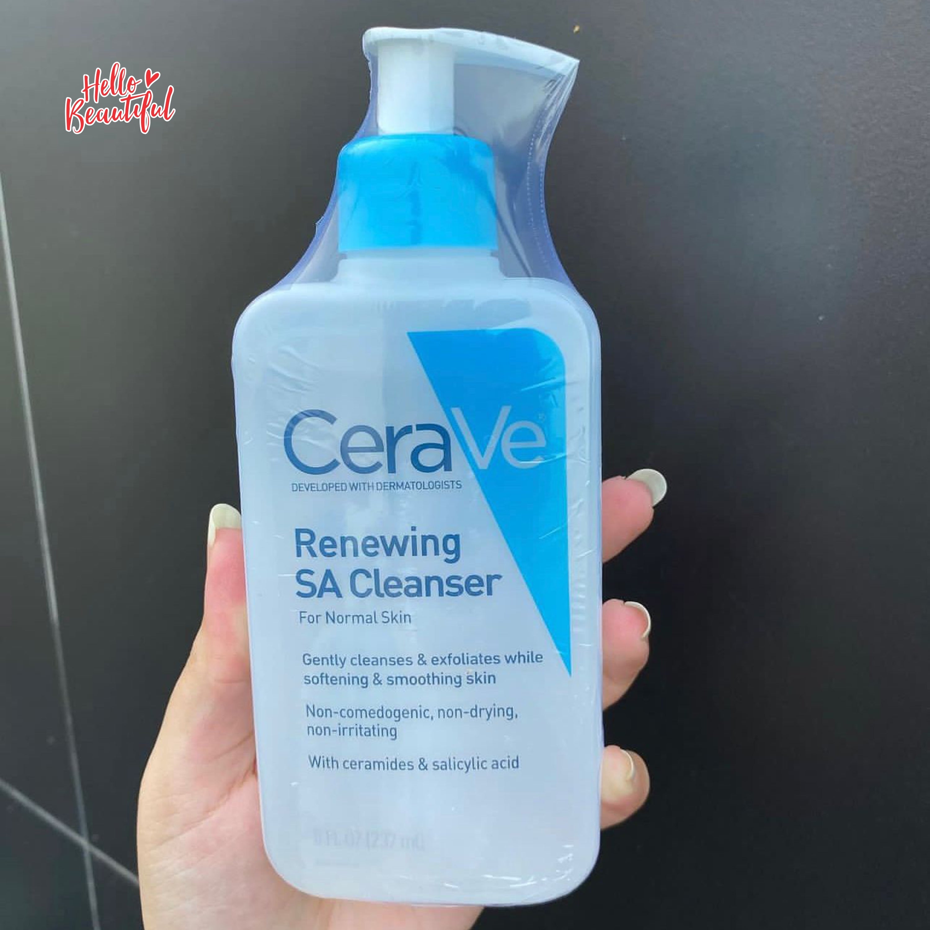 CeraVe No 1 Renewing SA Salicylic Acid Cleanser Face Wash HELLO cerave-no-1-renewing-sa-salicylic-acid-cleanser-face-wash-hello