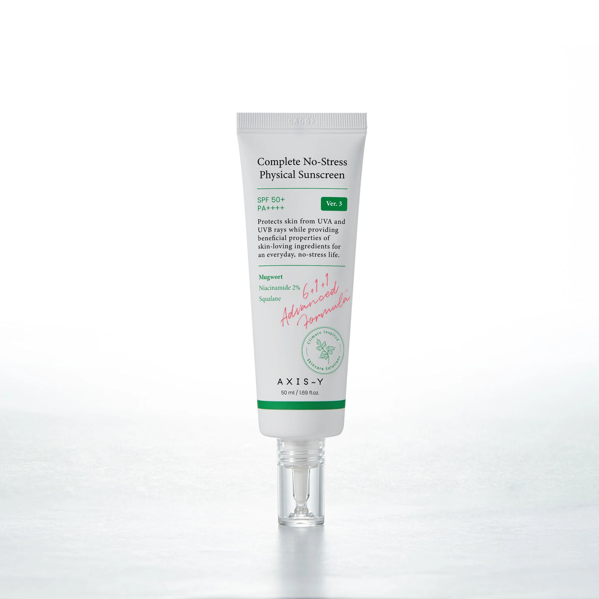 Axis-Y Complete No-Stress Physical Sunscreen SPF50+ PA++++